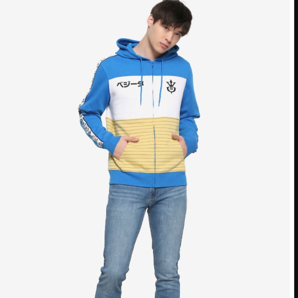 Dragon Ball Z Vegeta Armor Hoodie